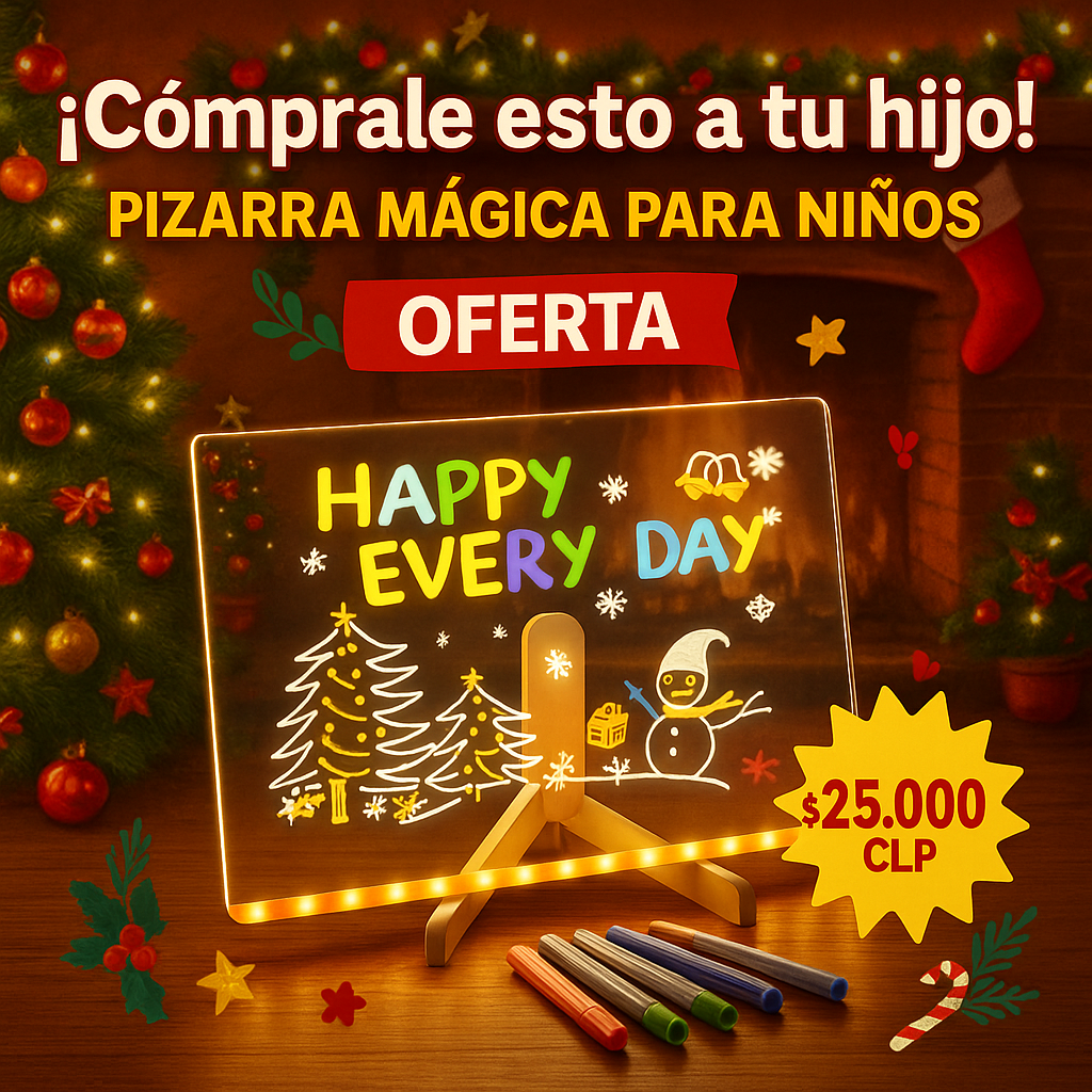 Pizarra Magica Deluxe Pizarra De Colores